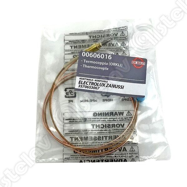 AEG THERMOCOUPLE 500MM HOB ELECTROLUX
00606016